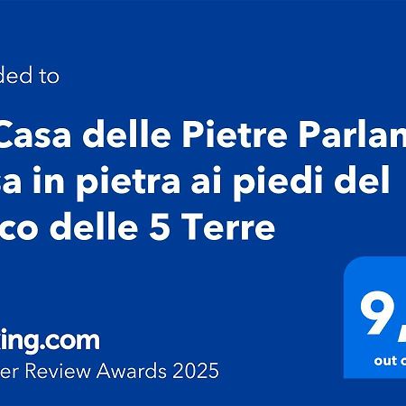 La Casa Delle Pietre Parlanti - Casa In Pietra Ai Piedi Del Parco Delle 5 Terre Bed and Breakfast Biassa Esterno foto