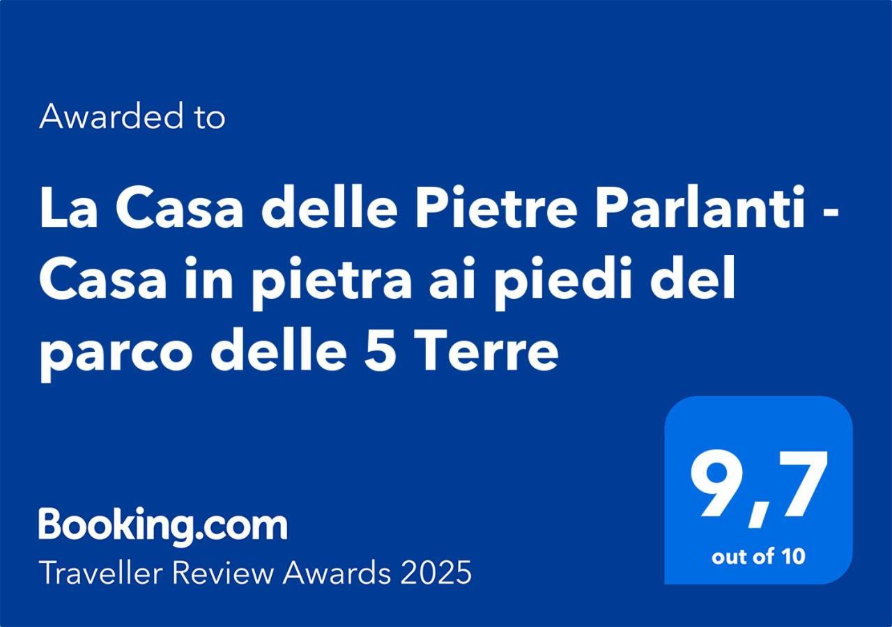 La Casa Delle Pietre Parlanti - Casa In Pietra Ai Piedi Del Parco Delle 5 Terre Bed and Breakfast Biassa Esterno foto